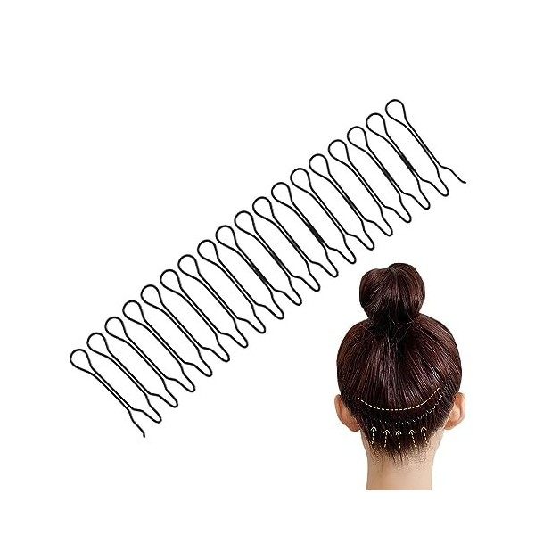 1/5 Pièces U Forme Cheveux Finition Fixateur Épingles À Cheveux Mini Frange Support Rouleau Courbe Pince Broche Invisible Ban