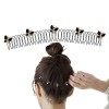 Pinces à cheveux invisibles extensibles | Accessoire de jeu en forme de clip flexible | Accessoires décoratifs robustes et lé