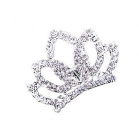 minkissy Pinces à cheveux pour fille - Accessoires pour cheveux - Mini épingle à cheveux en strass - Peigne latéral en crista