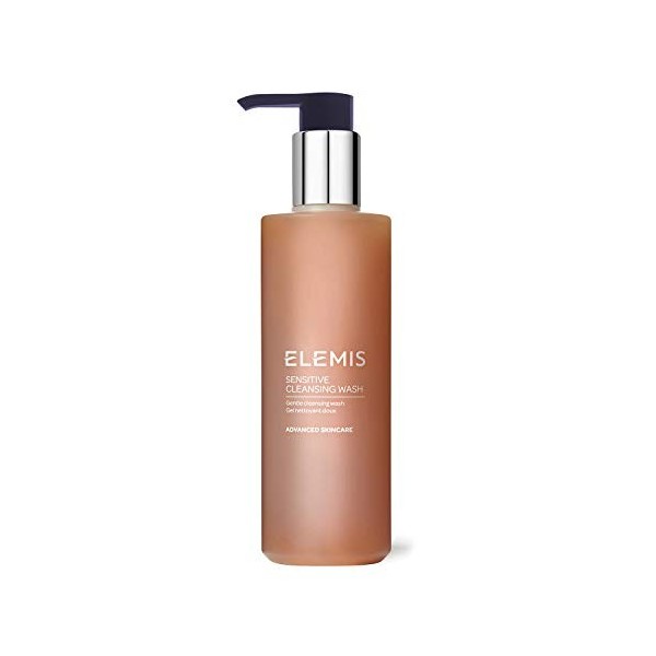 ELEMIS Gel nettoyant sensible de visage et doux pour purifier, apaiser et calmer, gel nettoyant de visage rafraîchissant pour