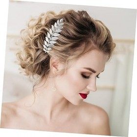 Serre-tête de mariage pour mariée - Pinces à cheveux en métal pour mariage - Peigne latéral pour mariée - Épingles à cheveux 