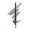 NYX Professional Makeup Crayon à Sourcils Precision Brow, Double-Embout avec Crayon Plat et Goupillon, Teinte : Taupe 02 