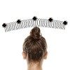 Peigne Fixateur De Finition De Cheveux | Fixateur De Cheveux Décoratif Camellia U Pin | Outil De Coiffure Extensible Pour Che