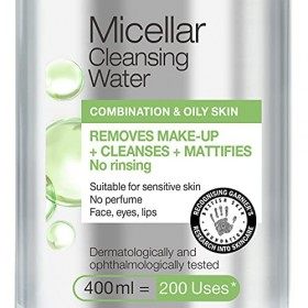 Garnier Skin Naturals Combinaison Eau Micellaire Nettoyante Et Sensibles 400Ml De La Peau Crème Jour et Nuit