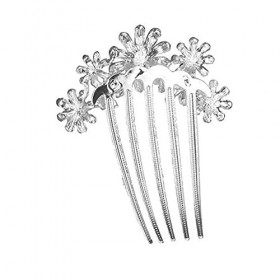 minkissy Fantaisie Cheveux Clip Cheveux Peigne Clips Pour Femmes Cristal Strass Cheveux Accessoire Fleur Design Cheveux Acces