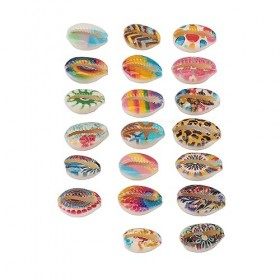 Accessoires pour Cheveux en Coquillage, Breloques Flexibles pour Cheveux, 20 Pièces, pour Fête