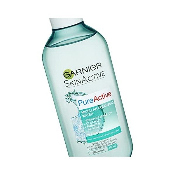 Pure Active by Garnier Micellar Water 400ml Crème Jour et Nuit