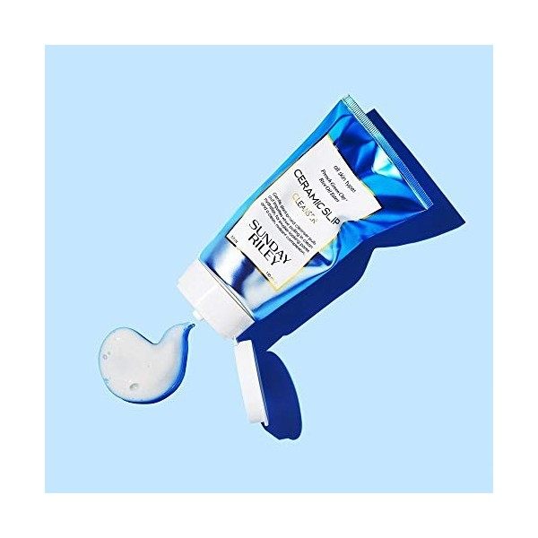 Sunday Riley Ceramic Slip Cleanser 150ml Crème Jour et Nuit