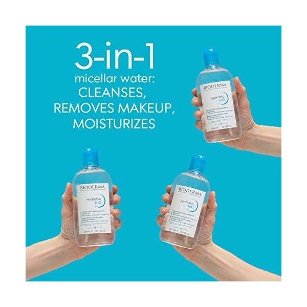 BIODERMA Hydrabio H2O 500ml Crème Jour et Nuit