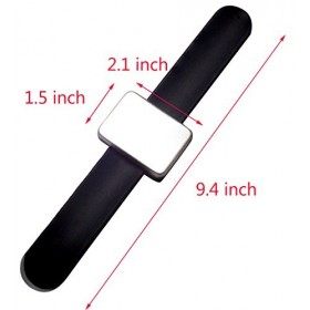 Bracelet magnétique en silicone pour maintenir les épingles à bobines métalliques et clips à portée de main