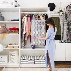 Grande pince à cheveux à suspendre pour femmes et filles, support de pinces à cheveux pour mur, porte, placard, grande pince 