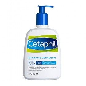 Cetaphil, émulsion nettoyante fluide, convient au visage et au corps pour les peaux sensibles, sèches et intolérantes, taille...
