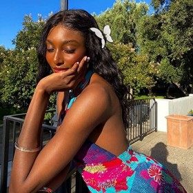 Pinces à cheveux papillon pour femme - Grandes pinces à cheveux pour cheveux épais, fins et bouclés - Jolies pinces à cheveux