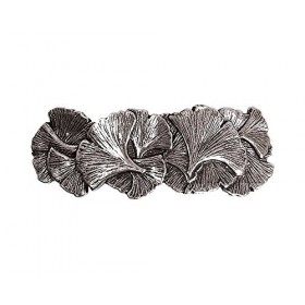 Ginkgo Pince à Cheveux | Barrette en Métal | Accessoire pour Cheveux | Fabriqué à la main par Oberon Design