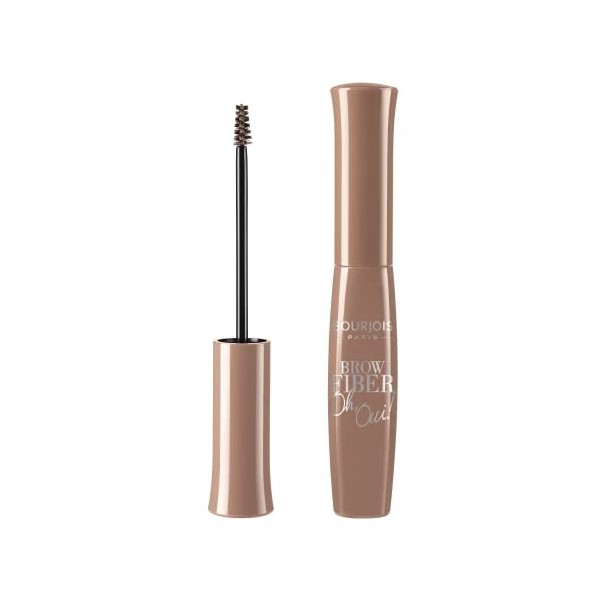 Bourjois - Mascara Sourcils Brow Fiber Oh Oui! - Sourcils fournis et disciplinés - Formule gel - Brosse ultra précise - Longu