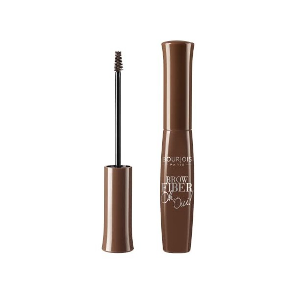 Bourjois - Mascara Sourcils Brow Fiber Oh Oui! - Sourcils fournis et disciplinés - Formule gel - Brosse ultra précise - Longu