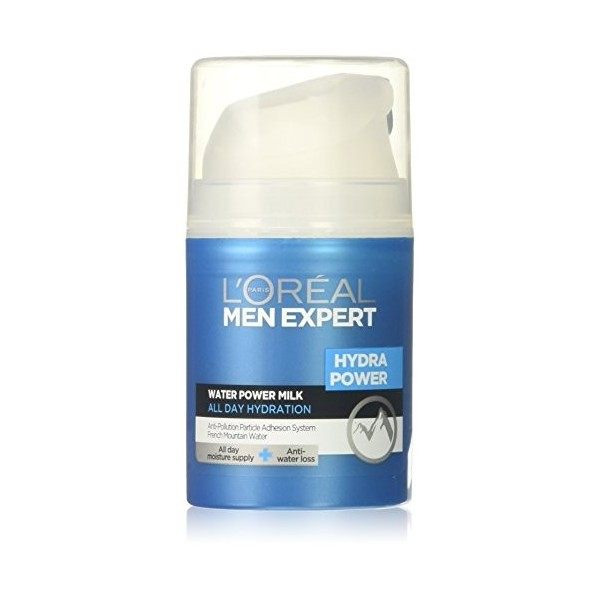 LOréal Paris Men Expert Hydra Power Lait Hydratant Visage, 50 ml