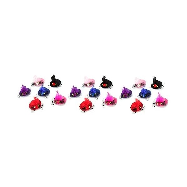 Beavorty 36 Pièces Mini Pinces À Cheveux Épingles À Cheveux Mini Chapeaux Miniatures Costume Pinces À Cheveux Pour Vêtements 