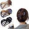 SSRDFU 3 pièces Pince à Cheveux Vintage - Grande Pince Cheveux Femme Epais Grosse Barrette Cheveux Femme Fille, Pince a Cheve