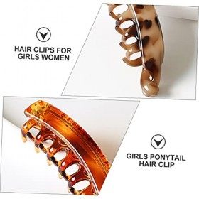 Lurrose 5 Pièces Banane Épingles À Cheveux Cheveux Queue De Cheval Pinces À Cheveux Vintage Clips Pour Filles Cheveux Banane 