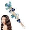 Barrette à cheveux en forme de fleur | Petites pinces à cheveux colorées pour femme | Accessoires de coiffure pour rendez-vou