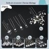 Bijoux Cheveux Mariage, 23pcs Accessoire Cheveux Mariage Épingles à Cheveux Strass Perle de Mariée Broche Cheveux Mariage de 