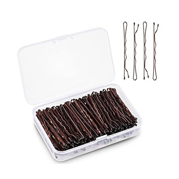 Epingles à Cheveux, 150PCS Epingle Cheveux Femme, Métal Pince Chignon, Pinces à Cheveux, Bobby Pins Kit pour Femmes Filles et