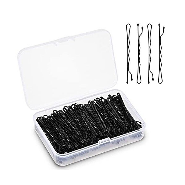 Epingles à Cheveux, 150PCS Epingle Cheveux Femme, Métal Pince Chignon, Pinces à Cheveux, Bobby Pins Kit pour Femmes Filles et