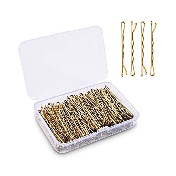 Epingles à Cheveux, 150PCS Epingle Cheveux Femme, Métal Pince Chignon, Pinces à Cheveux, Bobby Pins Kit pour Femmes Filles et