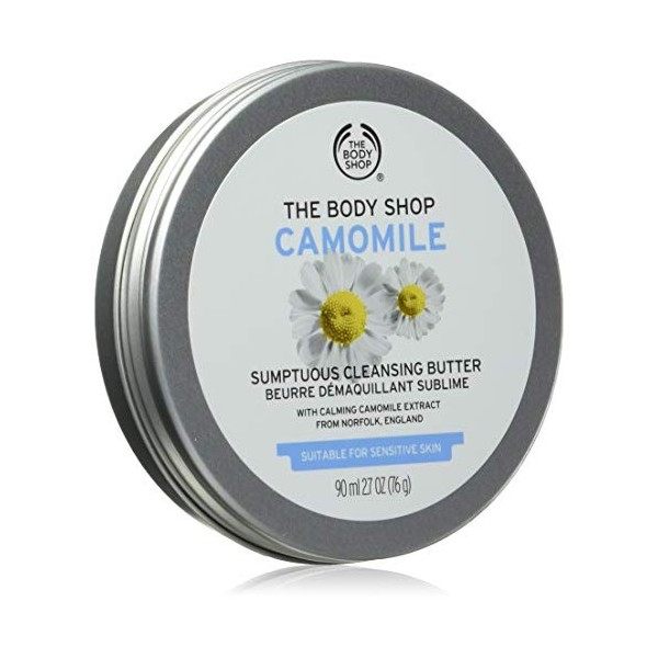 The Body Shop Camomille Somptueux Nettoyage Beurre, 90 ml Crème Jour et Nuit