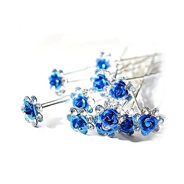 Accessoire cheveux hotsell mariage bleu