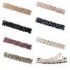 SLFYEE 7 Pièces Barrettes Cheveux Femme Strass Pince Barrettes de Cheveux Vintage Cheveux Accessoires Pour Barrettes Français