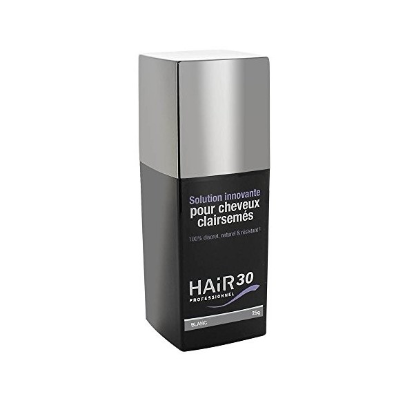 Hair30 Hair30-Blanc Produit contre la Perte des Cheveux Blanc