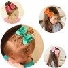 Oaoleer 30 Colors 4 Inch Hair Bows Clips Grosgrain Ribbon Bows Hair Alligator Clips Hair Barrettes Hair Accessories for Girls