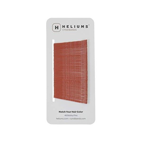 Heliums Épingles à Cheveux de 5 cm - Blond Clair - Assorties à la Couleur des Cheveux, 48 Unités