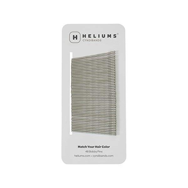 Heliums Épingles à Cheveux de 5 cm - Blond Clair - Assorties à la Couleur des Cheveux, 48 Unités