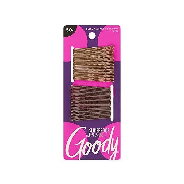 Epingles finition métallique brune de marque Goody