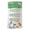 Sanrio Pochacco Lot de 3 barrettes à cheveux 3 broches