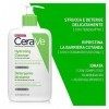 CeraVe Nettoyant Hydratant Visage et Corps, pour Peau de Normal à Sec, avec acide hyaluronique 473 ml + Travel Size Nettoyant