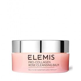 ELEMIS Baume nettoyant pro-collagène à la rose, lait démaquillant profond 3 en 1, nettoyant de visage aux huiles essentielles...