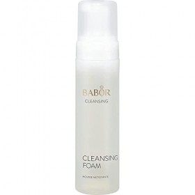 BABOR CLEANSING Cleansing Foam, mousse nettoyante rafraîchissante, simple et agréable dutilisation, 200 ml
