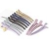 AIMIKE 12pcs Pince Crocodile Cheveux, Pince Cheveux Coiffeur Professionnelles pour la Coupe de Style, Salon et Maison Pinces 