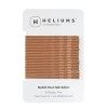 Heliums Lot de 24 épingles Kirby extra longues, 6,5 cm, épingles à cheveux ondulées, gingembre