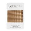 Heliums Lot de 24 épingles Kirby extra longues, 6,5 cm, épingles à cheveux ondulées, gingembre