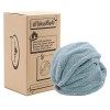 myHomeBody Serviettes de Cheveux | Turban de Luxe Anti-frisottis à séchage Rapide | Fibre de Charbon absorbante Ultra-Douce e