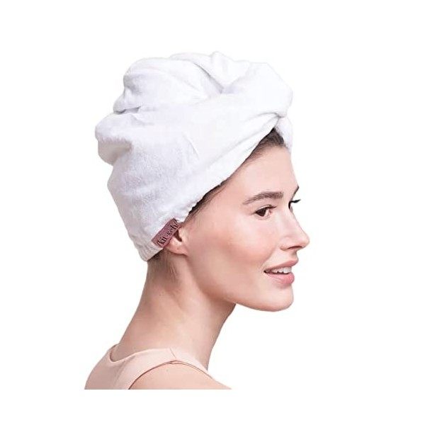 Kitsch Serviette en microfibre pour cheveux – Séchage rapide – Pour femmes – Pour cheveux mouillés,Serviette en microfibre po