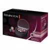 Remington Bigoudis Cheveux [3 styles de Boucles] Ionic Rollers Rose & Noir Coffret 20 rouleaux de 3 tailles avec pinces et a