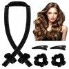 Boudin Cheveux Boucle Sans Chaleur, Boucles Sans Chaleur, Heatless Hair Curlers Velours Curling Rod Headband Rouleau à Cheveu