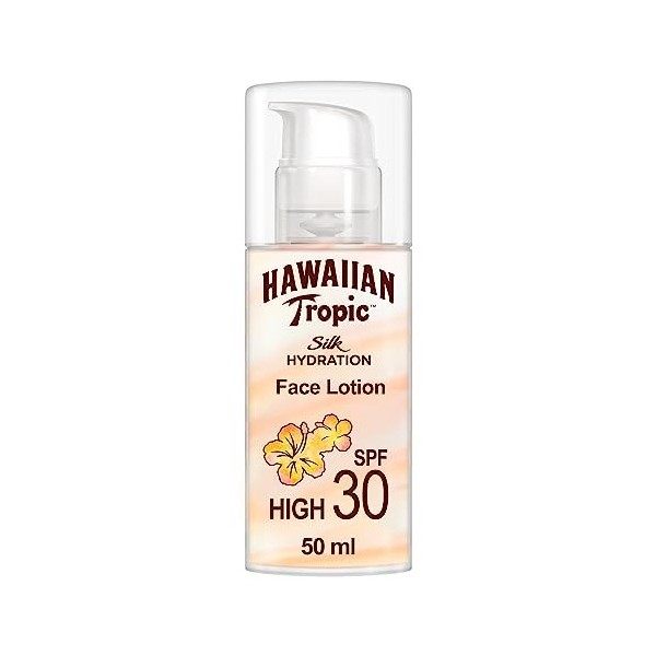 Lotion de protection solaire Hawaiian Topic Silk Hydration Air Soft Face SPF 30, 50ml 
