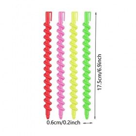 Bigoudis Spirale Spirale sans Chaleur Bigoudis Magic Bigoudis Coiffeur Rouleaux De Cheveux Salon Outils Tige De Cheveux en Pl